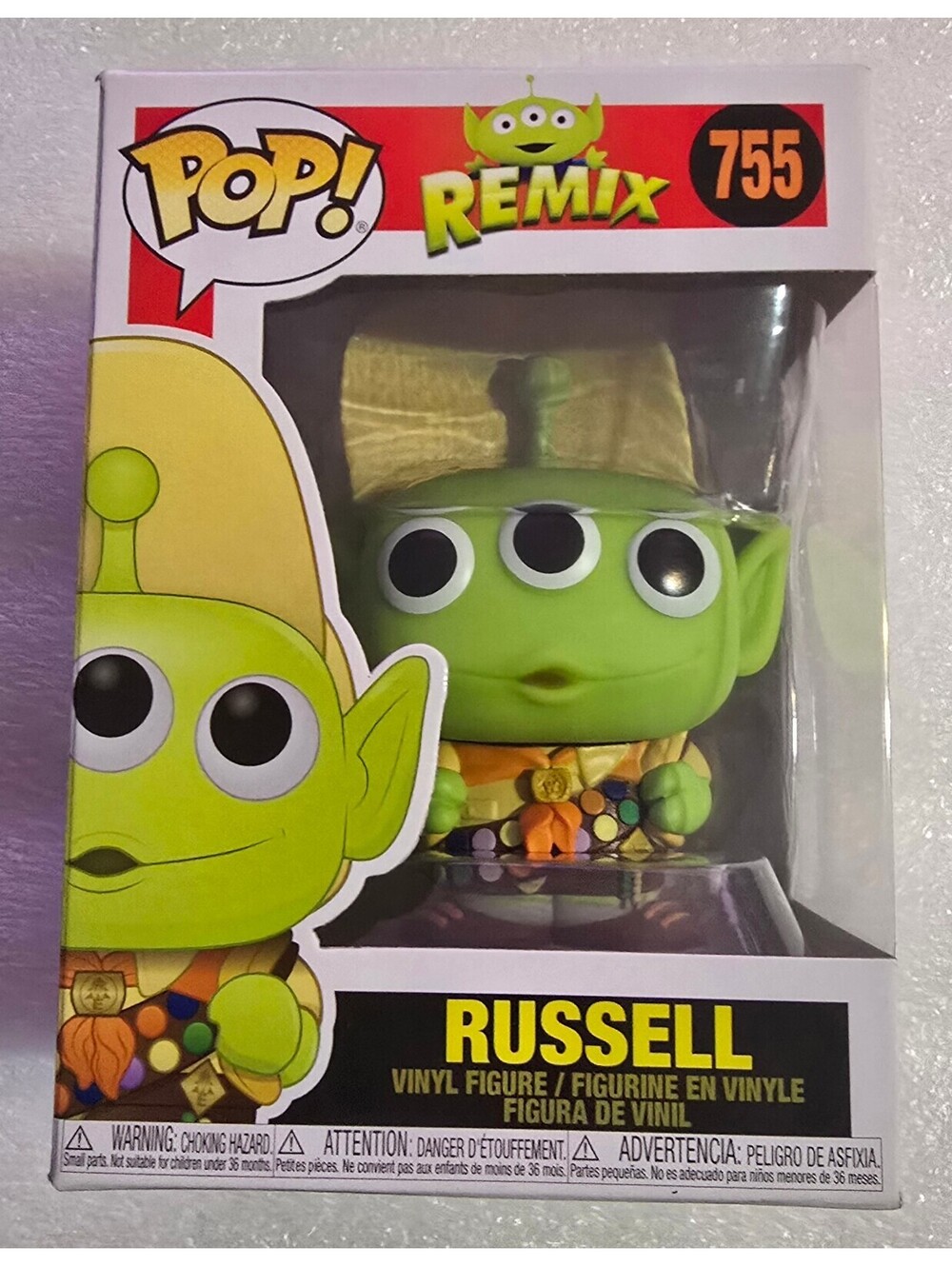 Funko Pop Pixar Remix 755 Russell Vaulted